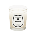Bougie parfumee figuier 190g transparent