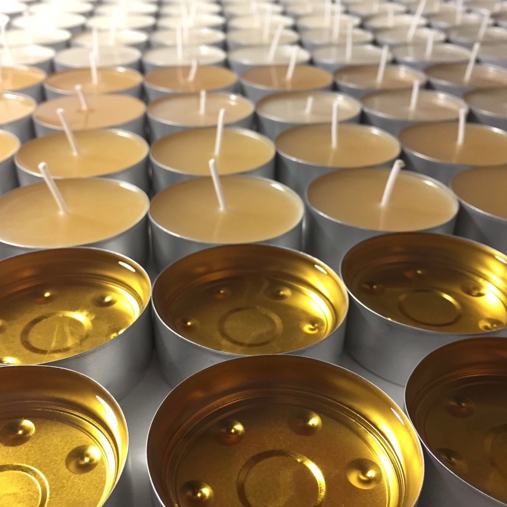 Fabriquant de bougies parfumées, petits et grands modèles