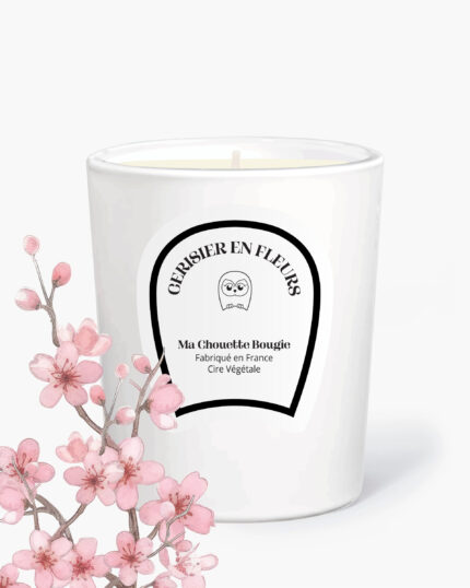 Bougie cerisier en fleurs