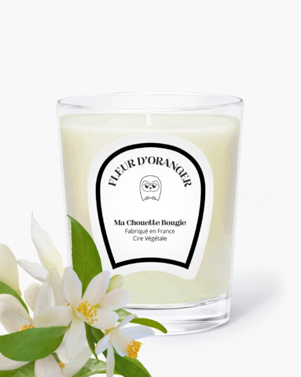 Bougie fleur d'oranger