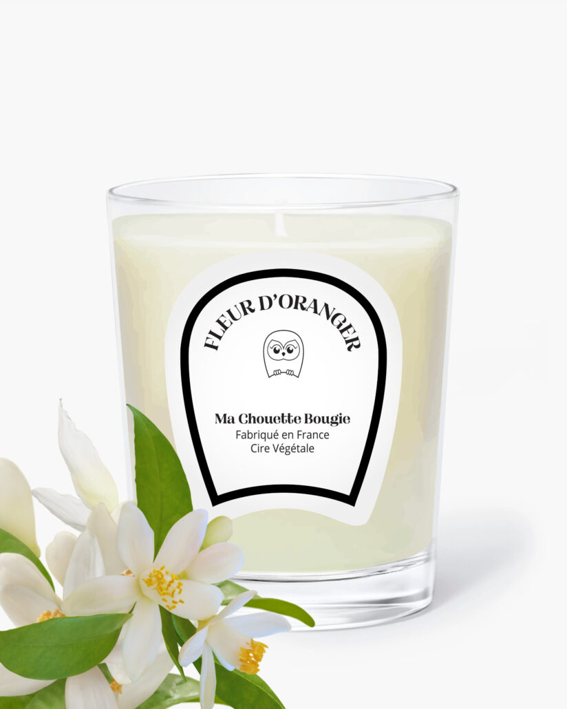 Bougie fleur d'oranger