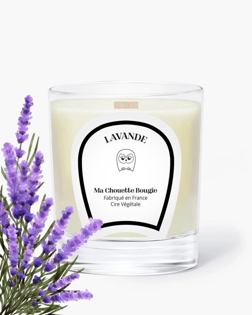 Bougie parfumée lavande