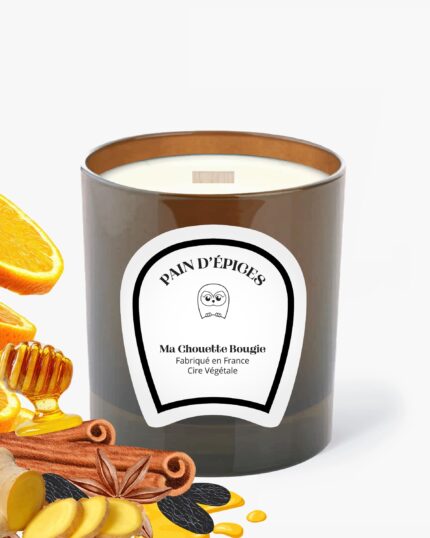 Bougie parfumée pain d'épices