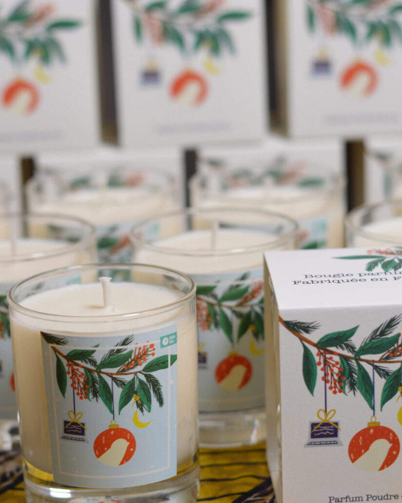 Bougie parfumée sur mesure 150g