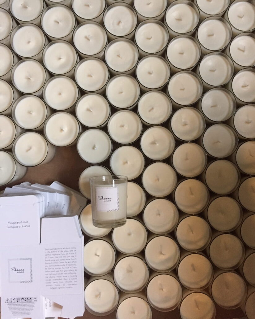 Fabriquant de bougies parfumée personnalisables
